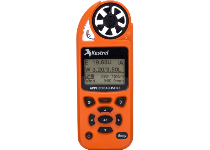 Kestrel Elite Weather Meter with Applied Ballistics, Blazed Orange